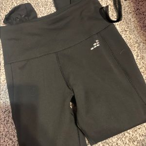 Black workout leggings